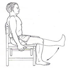 SITTING KNEE EXTENSION